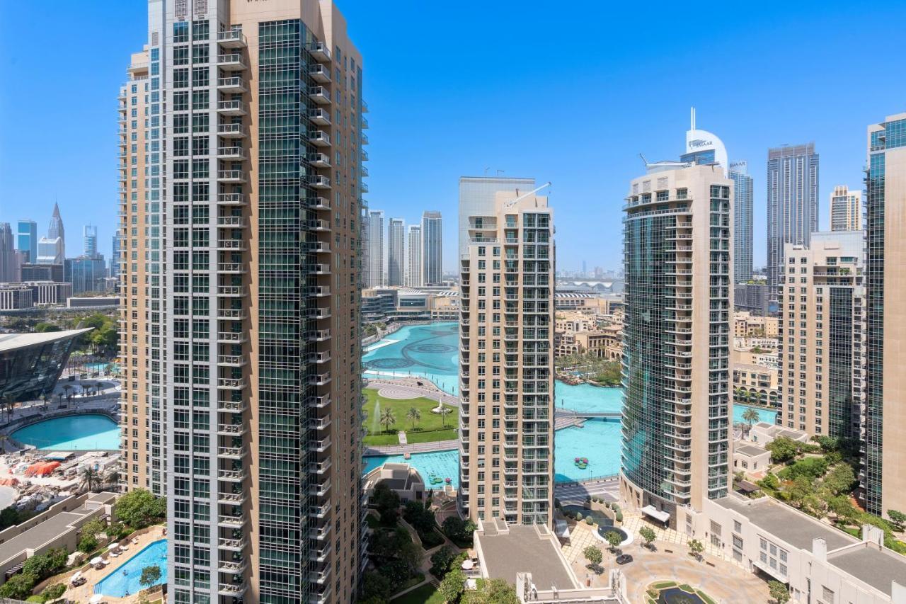 Downtown Dubai, Luxury 2 Bed 2 Bath Apartment - Pool, Gym, Aircon, Parking - Views Of The Dubai Fountain & Burj Khalifa Esterno foto